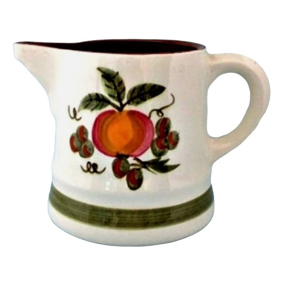 Vintage Stangl Apple Delight 24 oz Pitcher Replacement Dinnerware Serveware - Picture 1 of 5